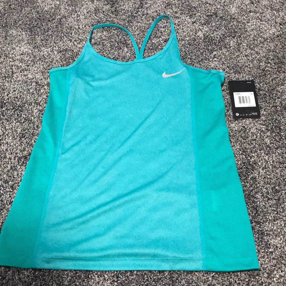 nike dry fit, racer back tank top